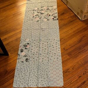 Kate & Spade Floral and Polka Dot Patterned Scarf butterfly